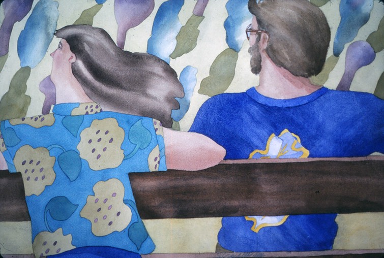 Field Fence 1982  Sold 1982