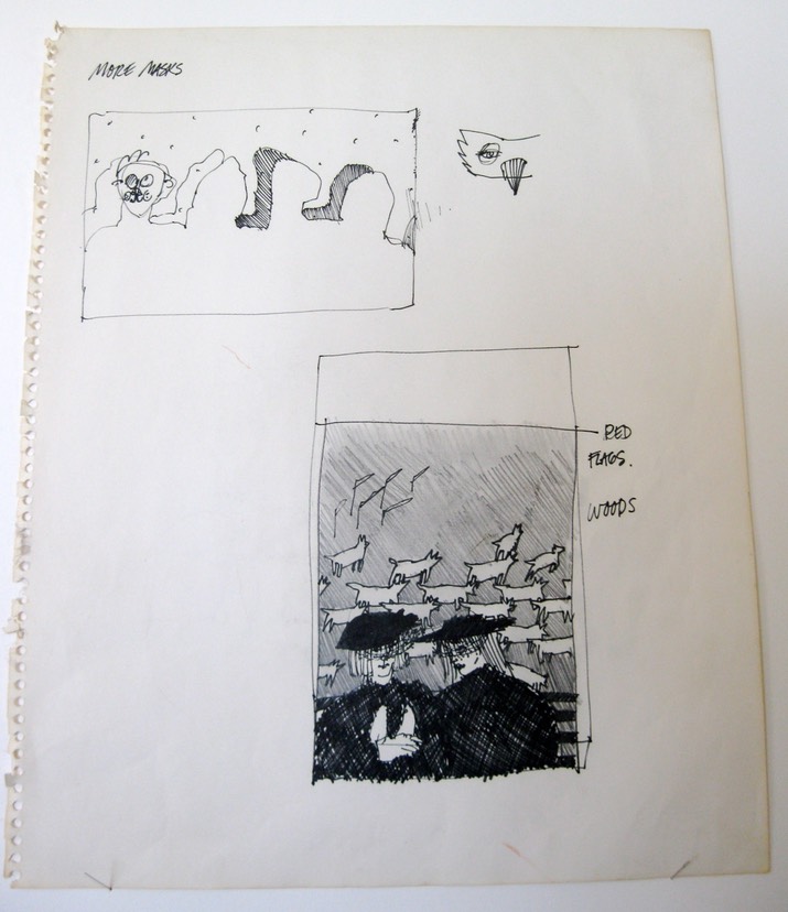 More Masks:Red Flags Sketch1a