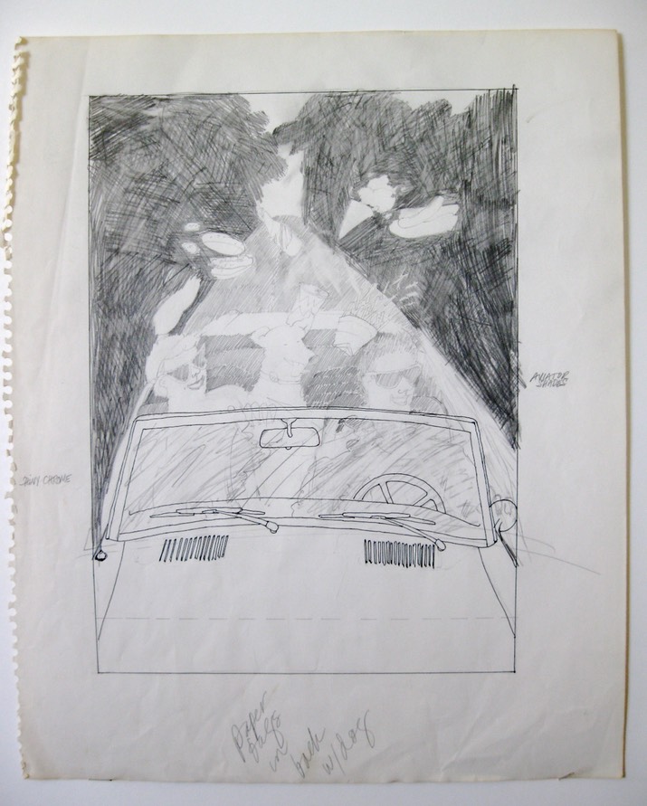 Driving with the Dog Sketch1a