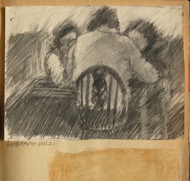 Lamb and Flag Jan 21