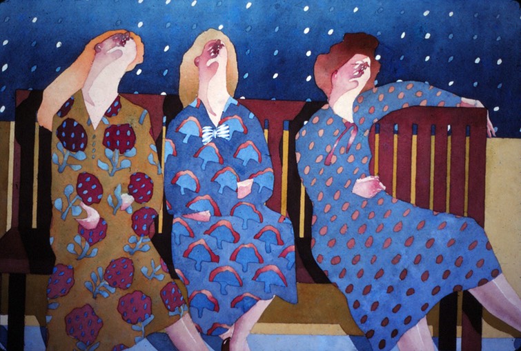 Night Sky 1978  Sold 1984