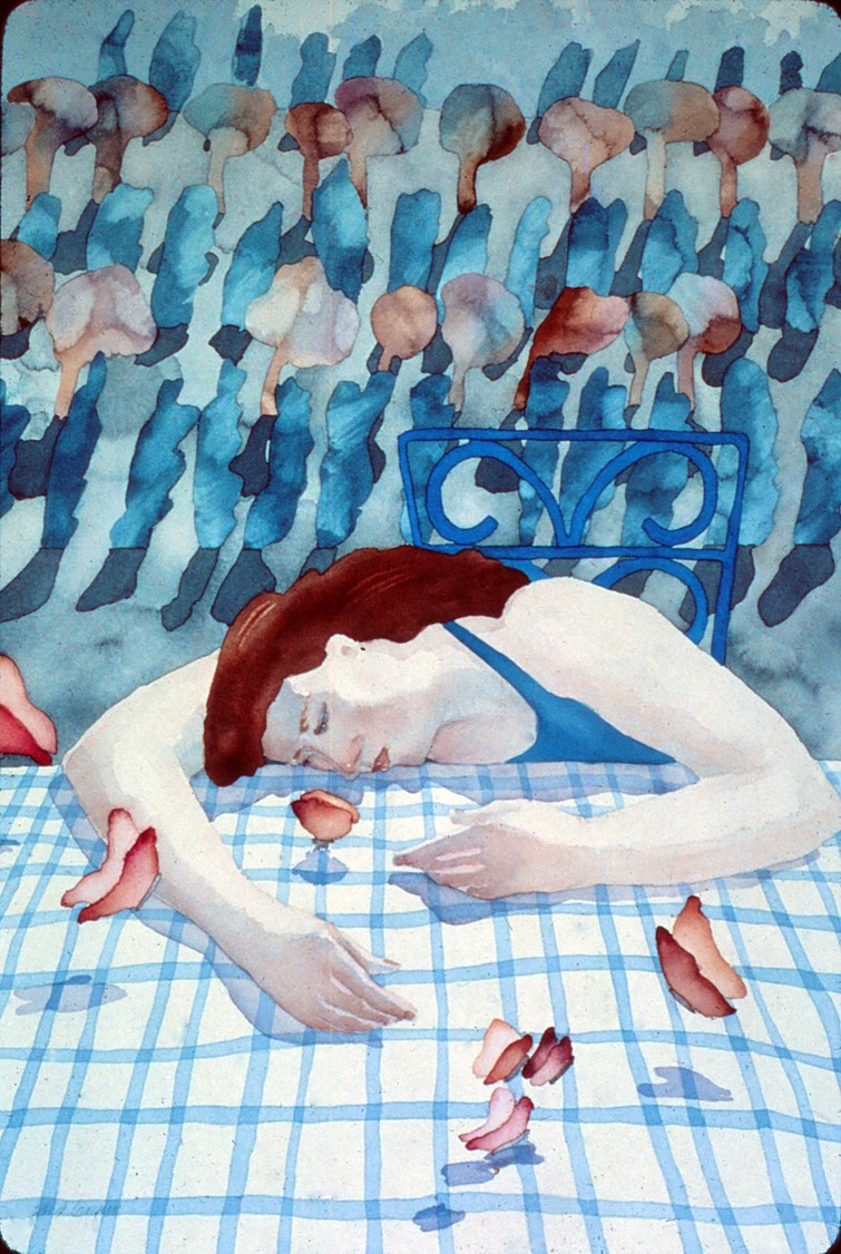 Red Butterflies 1981  Sold 1981