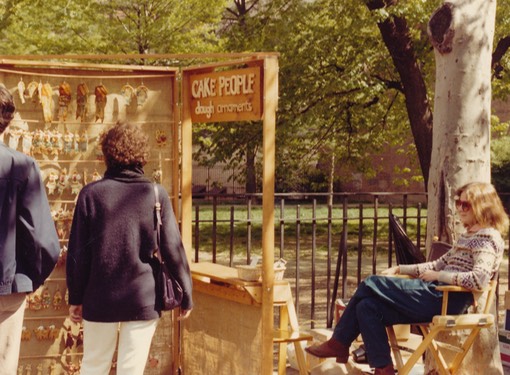 Suzie at Cakepeople Booth