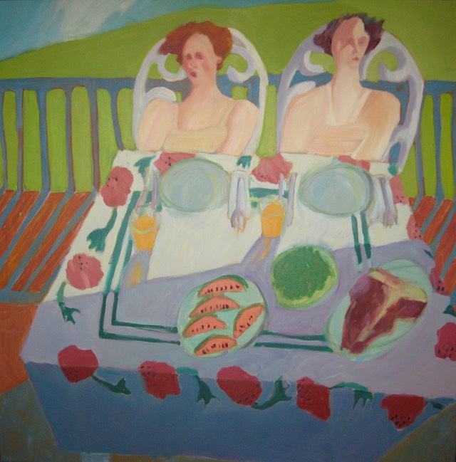 Women with Watermelon1a